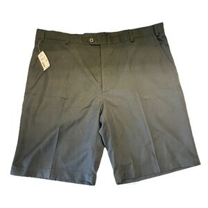 Black Shorts Jos A Bank Traveler Mens Flat Front Tailored Fit New Sz 40